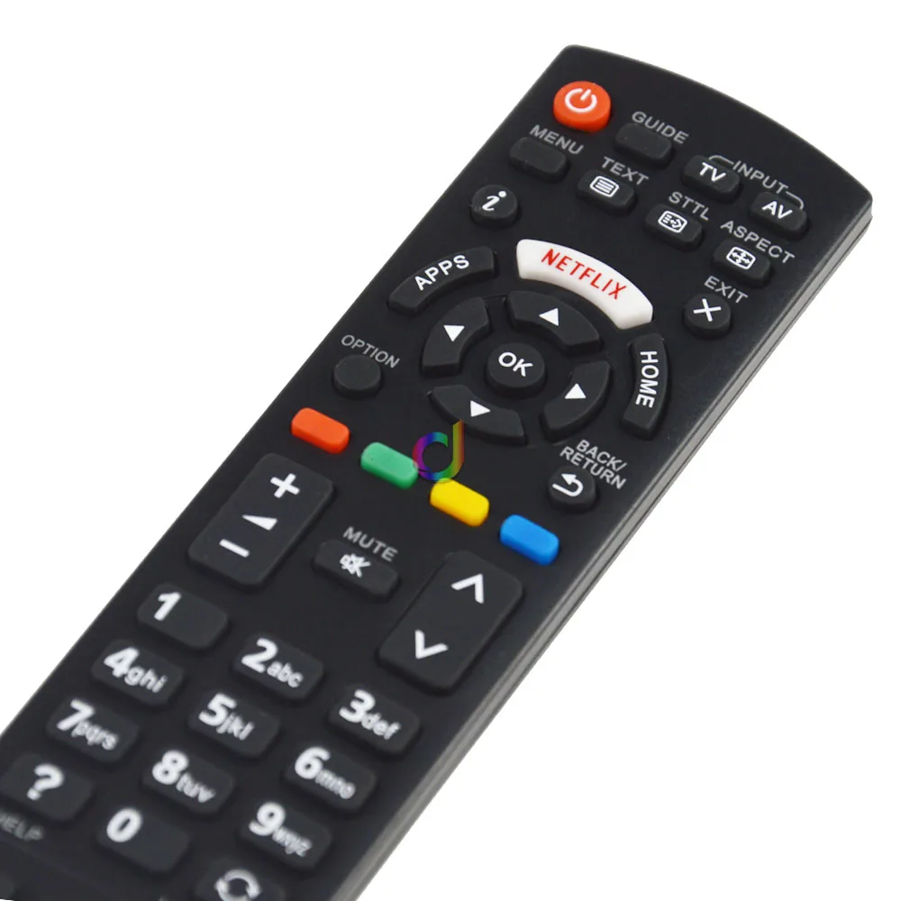 smart led tv remote control rm l1268 for panasonic netflix n2qayb00100 n2qayb smart tv for digital tv no programming need free global shipping