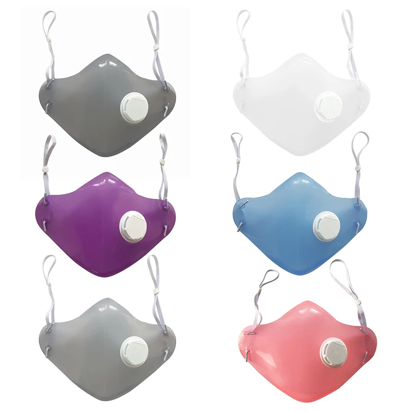 Защитный козырек для лица прозрачный с клапаном | Дом и сад