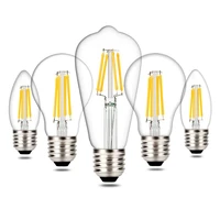 led candle bulb c35 g45 st64 vintage lamp e14 led e27 a60 220v led globe 2w 4w 6w 8w 12w filament edison led light bulbs