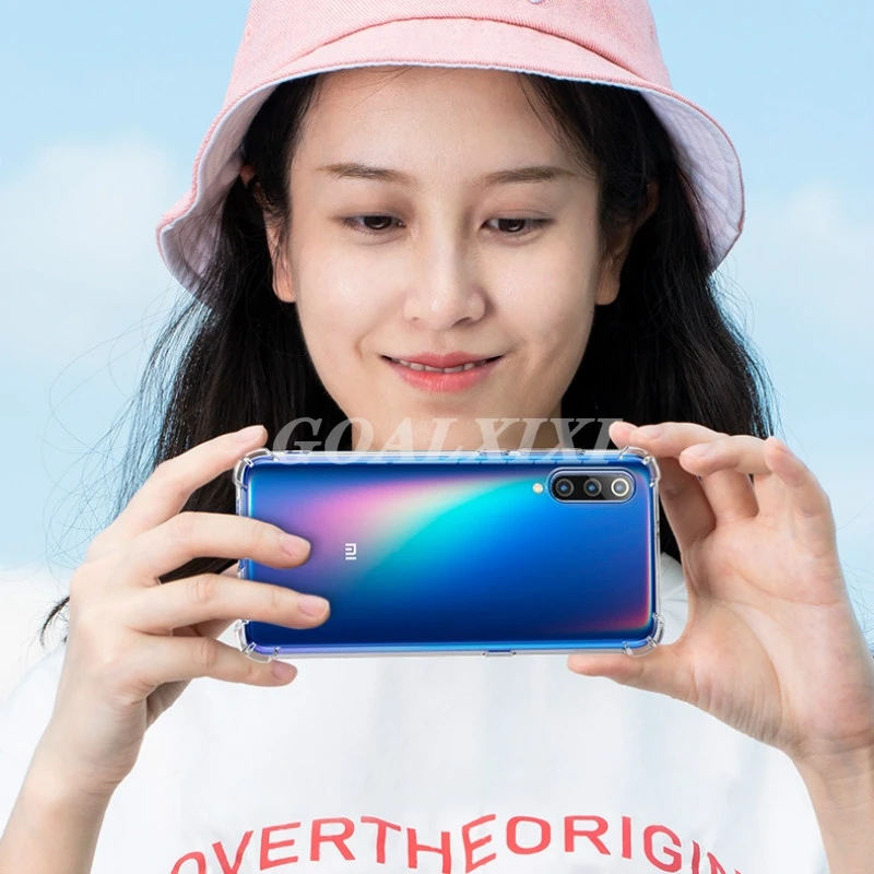 Прозрачный чехол из ТПУ для Xiaomi Mi CC9 CC9E прозрачный 6 6X8 9 мягкие чехлы телефонов |