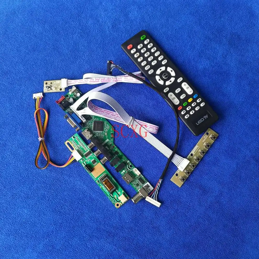 

Плата драйвера аналогового сигнала 1CCFL, LQ150X1LH63/LQ150X1LH82 Kit1024 * 768, совместимая с HDMI-USB VGA LVDS 20 Pin, подходит для LQ150X1LH62/LQ150X1LH63/LQ150X1LH82