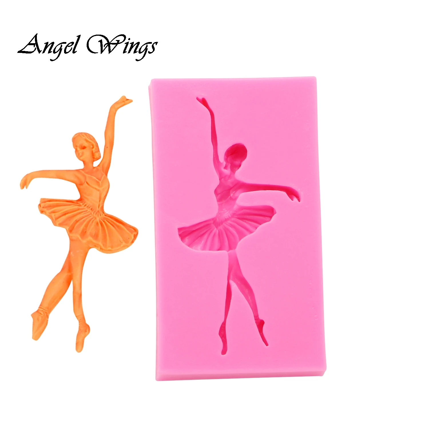 Силиконовая форма для девочек танцовщиц инструменты украшения тортов формы