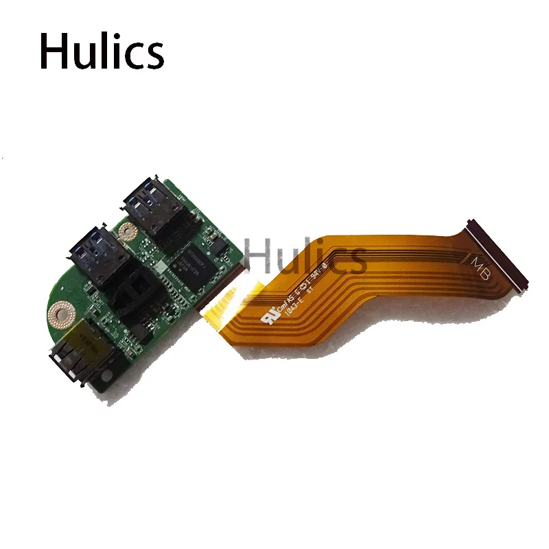 Hulics Оригинал для Dell XPS 17 L701X Ноутбук USB 3 0 доска с кабелем 0861CJ 861CJ CN 0861CJ|Компьютерные
