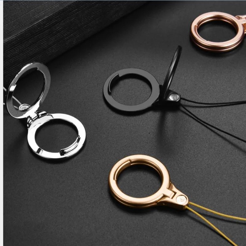 1 шт. роскошное металлическое кольцо-держатель мобильного телефона аксессуары