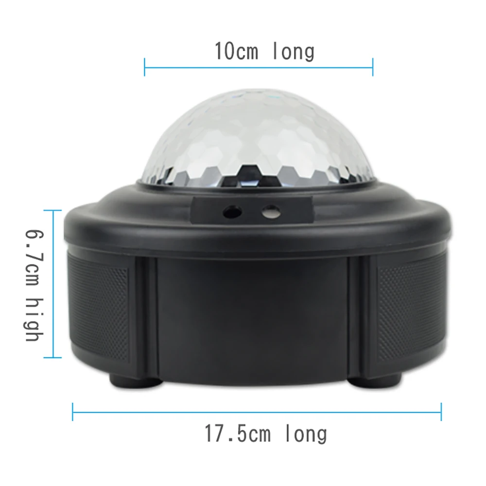 Светодиодный светильник для дискотеки 90 шаблонов на одном RGB лампа с эффектом
