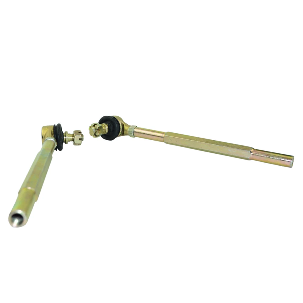 FLYPIG Steering Wheel Assembly Set for 110cc Go Kart Tie Rod Rack Adjustable Shaft Car Accessories