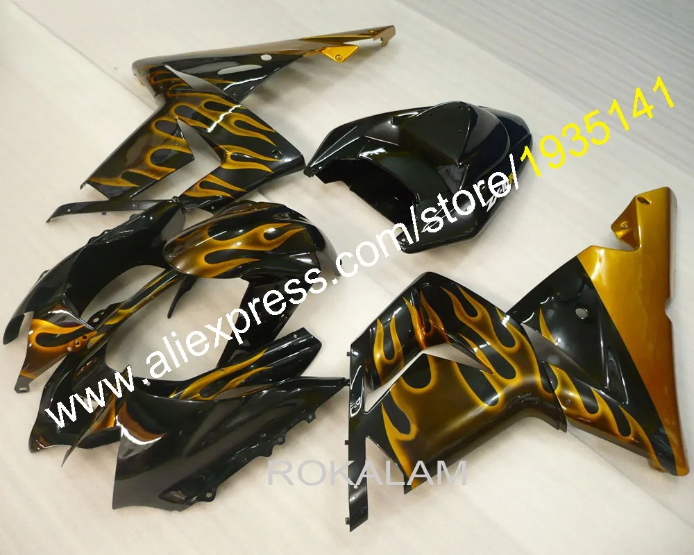 

Модный обтекатель для Kawasaki, обтекатель для NINJA ZX-10R 2004 2005 ZX 10R 04 05 ZX10R, обтекатель для мотоцикла (литьё под давлением)