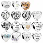 Шарм-браслет сделай сам из серебра 925 пробы в полоску