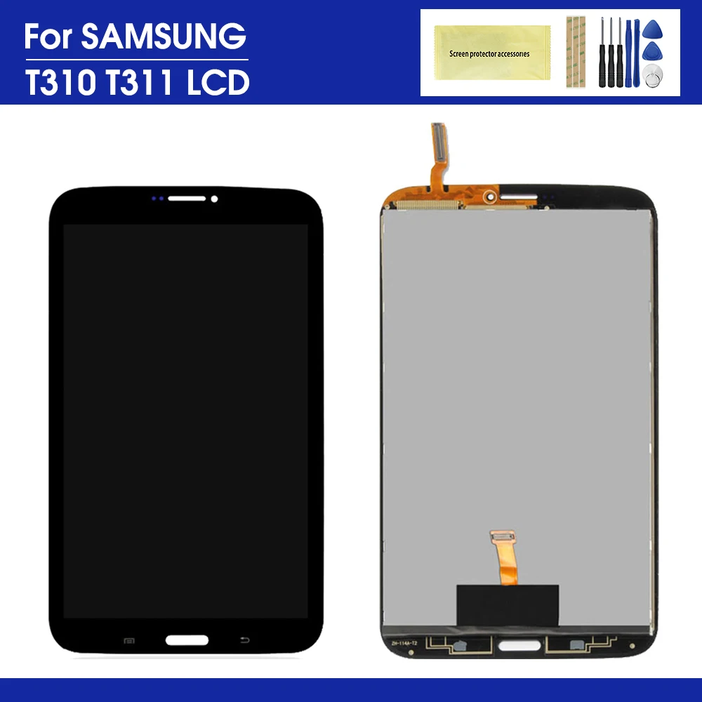 Сменный сенсорный ЖК экран 8 дюймов для Samsung Galaxy Tab 3 0 T310 T311 T315|ЖК-экраны и панели