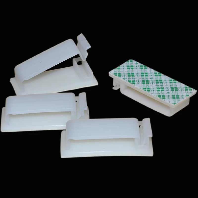 Зажим для кабеля держатель организации рабочего стола клейкий фиксатор стяжки