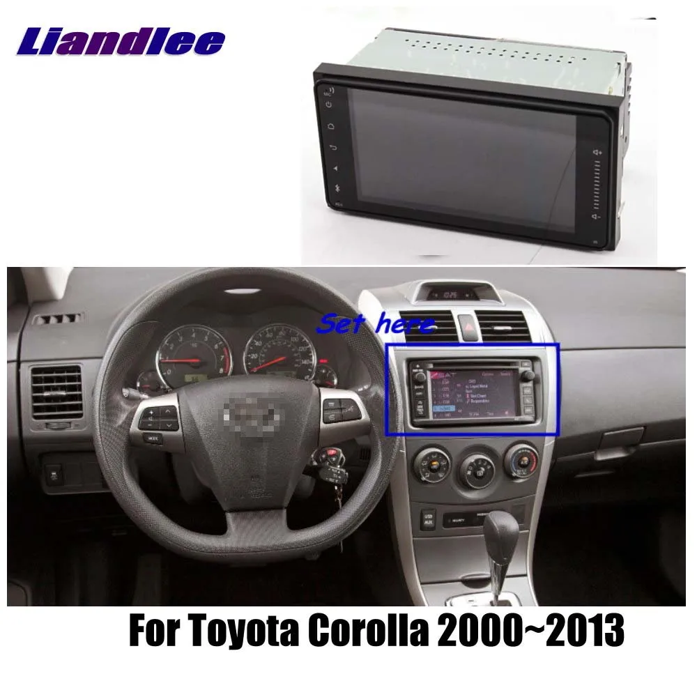 

7" Car Android HD Touch Screen Vehicle GPS For Toyota Corolla 2000-2013 Radio Player GPS NAVI Maps TV Multimedia No CD DVD