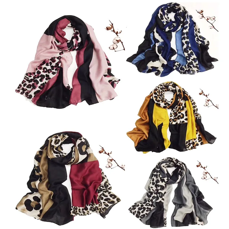 

Luxury winter warm leopard scarf women,Soft Pashmina,shawls and wraps,Sjaal muslim hijab,animal print leopardo,zebra print scarf