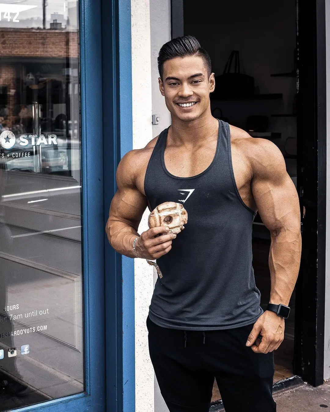 Жилет мужской компрессионный Быстросохнущий эластичный облегающий Топ без