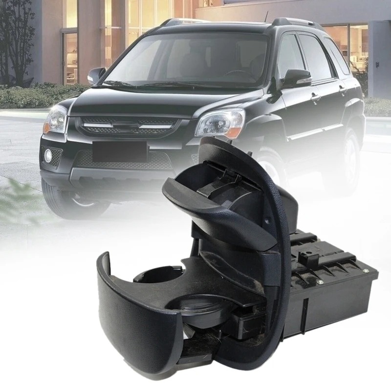 

Car Center Console Rear Cover Panel with Ashtray/ Cup Holders for KIA SPORTAGE 2008