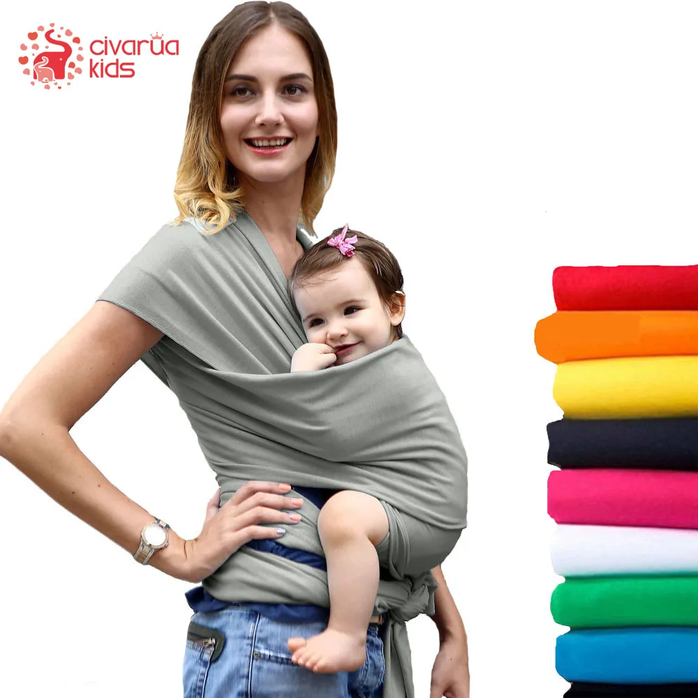 All-in-1 Stretchy Baby Wraps Baby Sling Infant Carrier Nursi