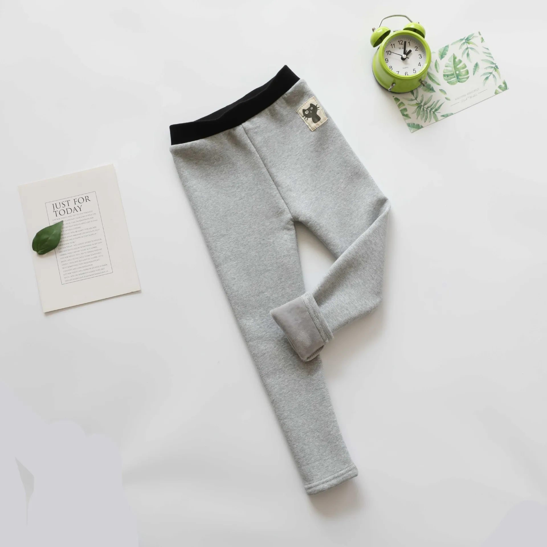 Winter With Velvet  Leggings For Girls Thicken Trousers Baby Girl Warm Leging Casual Pants Sports Leggings For Kids