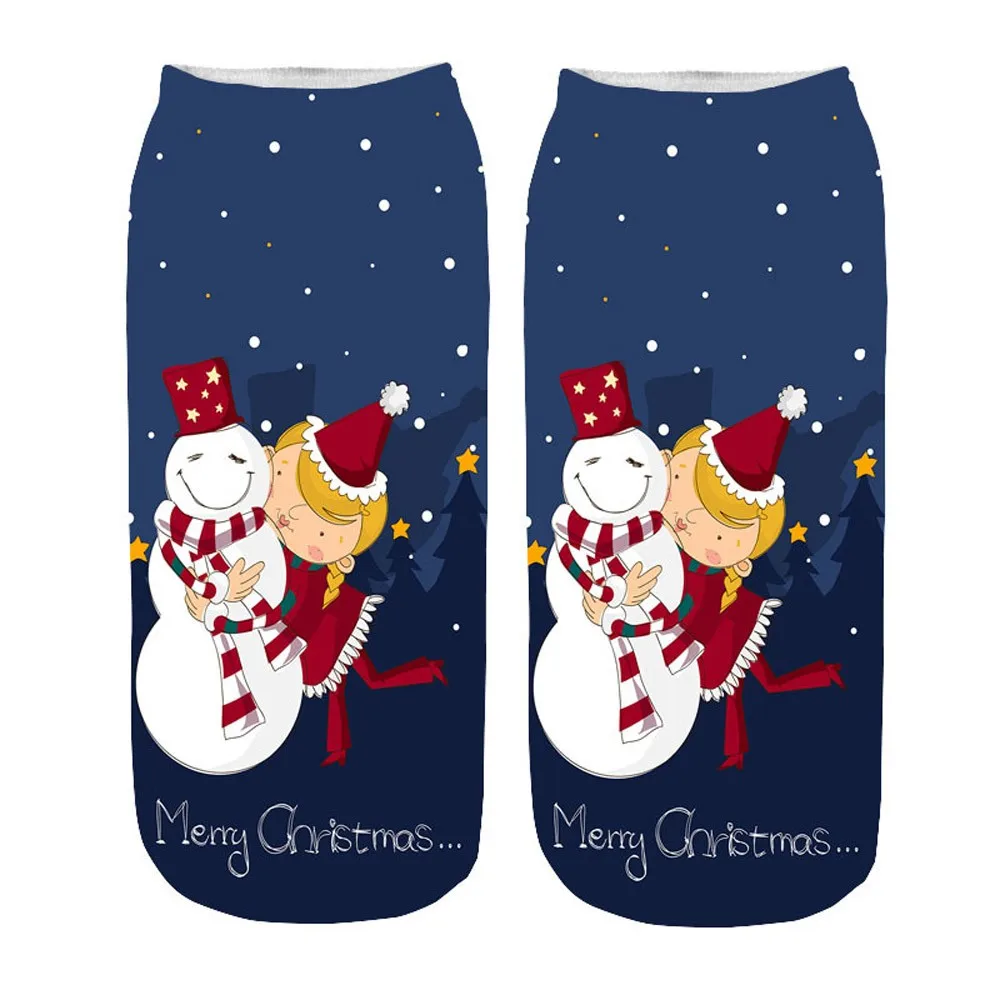 2019 Новинка Лидер продаж 3D печати для женщин носки брендовый Носок Мода унисекс