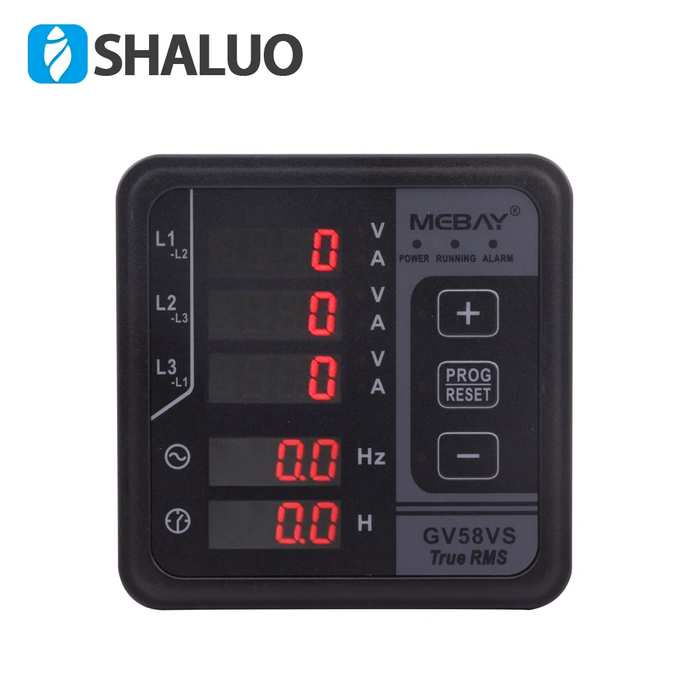 Medidor Digital Multifuncional Atualizado Gv58vs Gv59 Motor de Medição Multifuncional com Função de Proteção Peças e acessórios do gerador