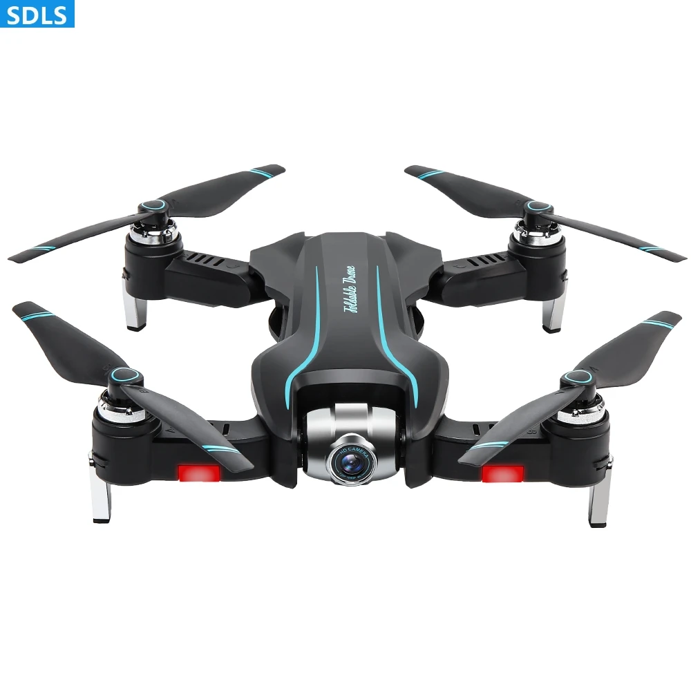 Складной RC Дрон с камерой 4K HD Wi Fi FPV Камера игрушек Квадрокоптер двойной