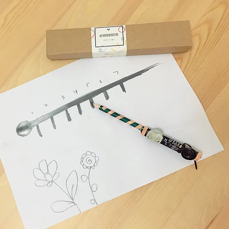 Mindyn детский ручной карандаш для пения звуковая ручка картина обучающий