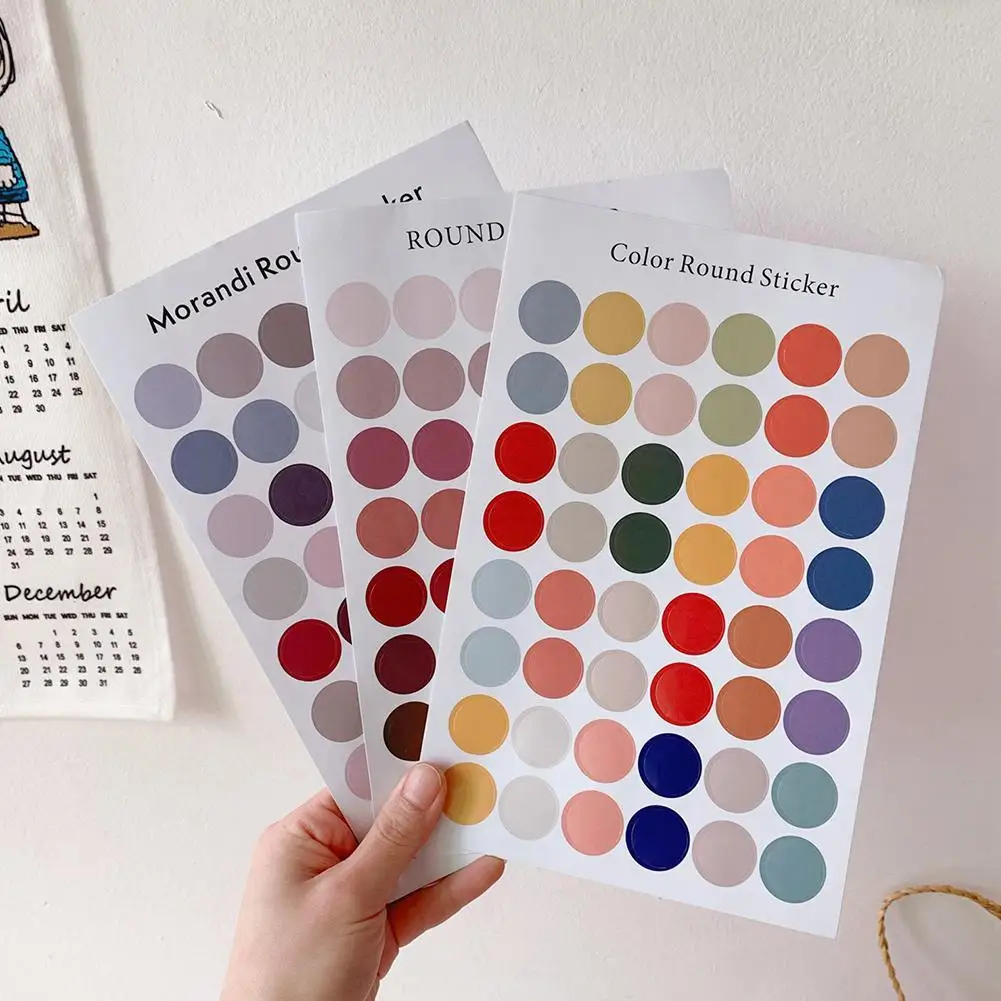 

1pcs Stationery Stickers DIY Planet Sticky Paper Kawaii Diary Scrapbooking Round Plants For Decoration Stickers W5X6