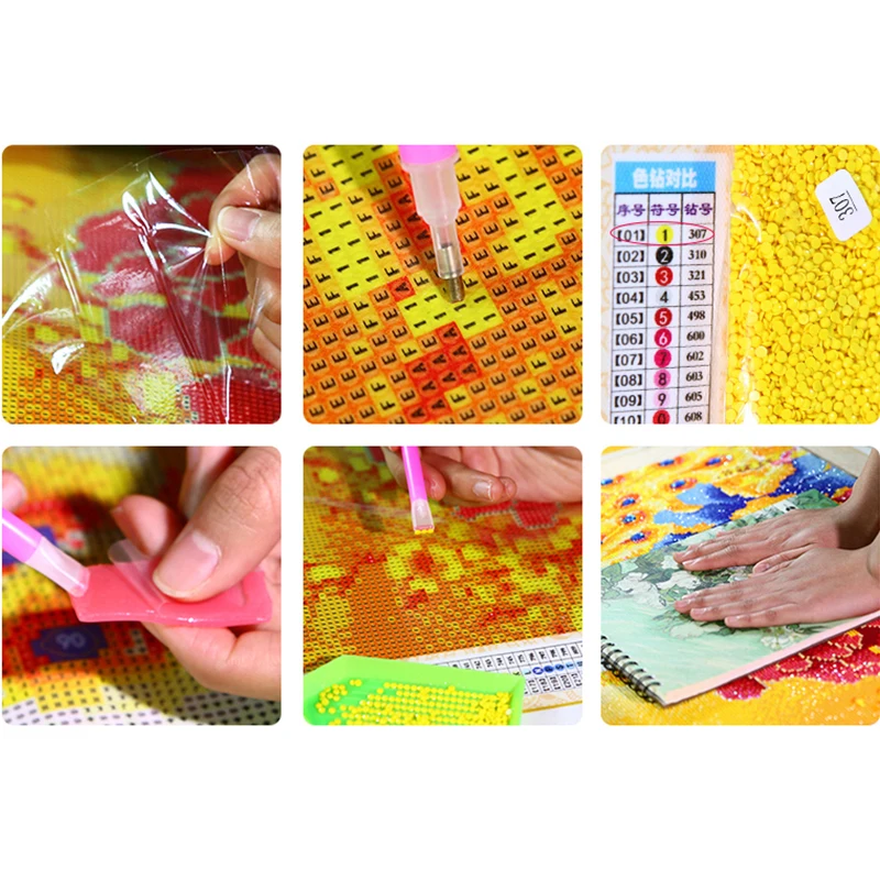 5D DIY Алмазная картина роза цветок декорации Стразы крестиком наборы ручной