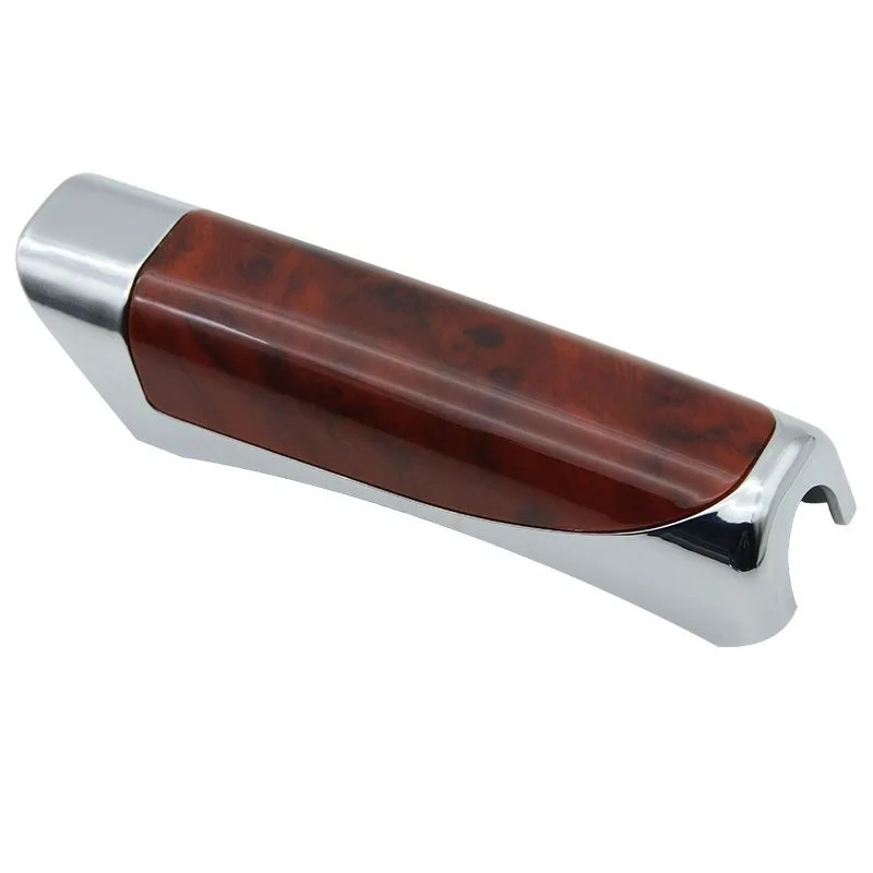

Wood grain car handbrake cover suitable for Hyundai ix25 ix35 carbon fiber grain black automatic gear grip cover