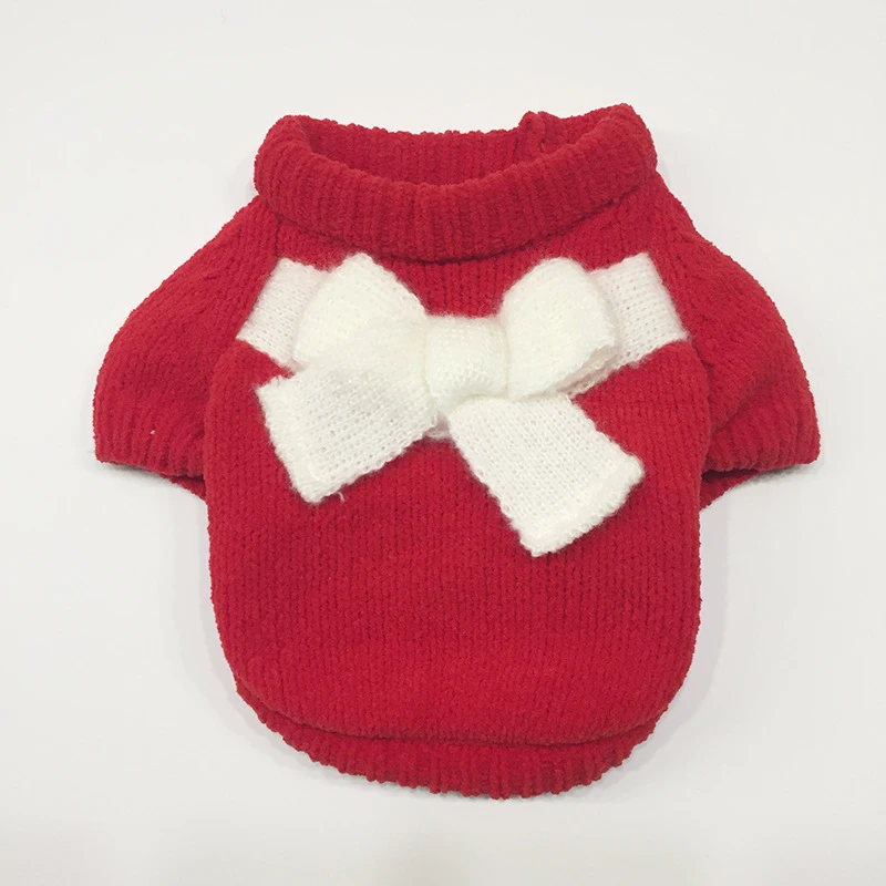 Собака домашняя кошка щенок теплое вязаное пальто одежда свитер куртка жилет