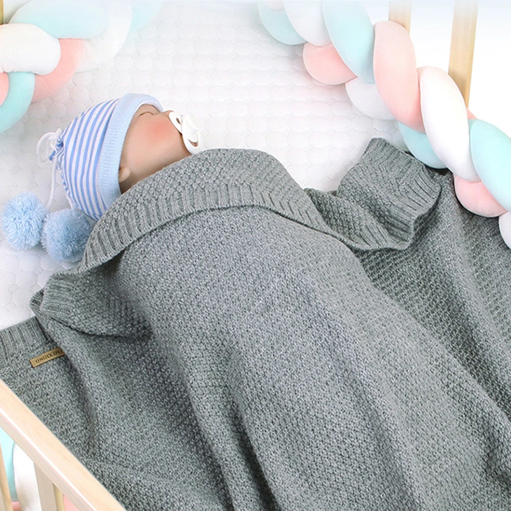 Детское одеяло трикотажное Пеленальное Одеяло для новорожденных супер мягкие