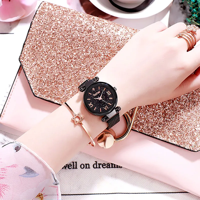 Часы женские кварцевые с магнитной застежкой|Женские наручные часы| |