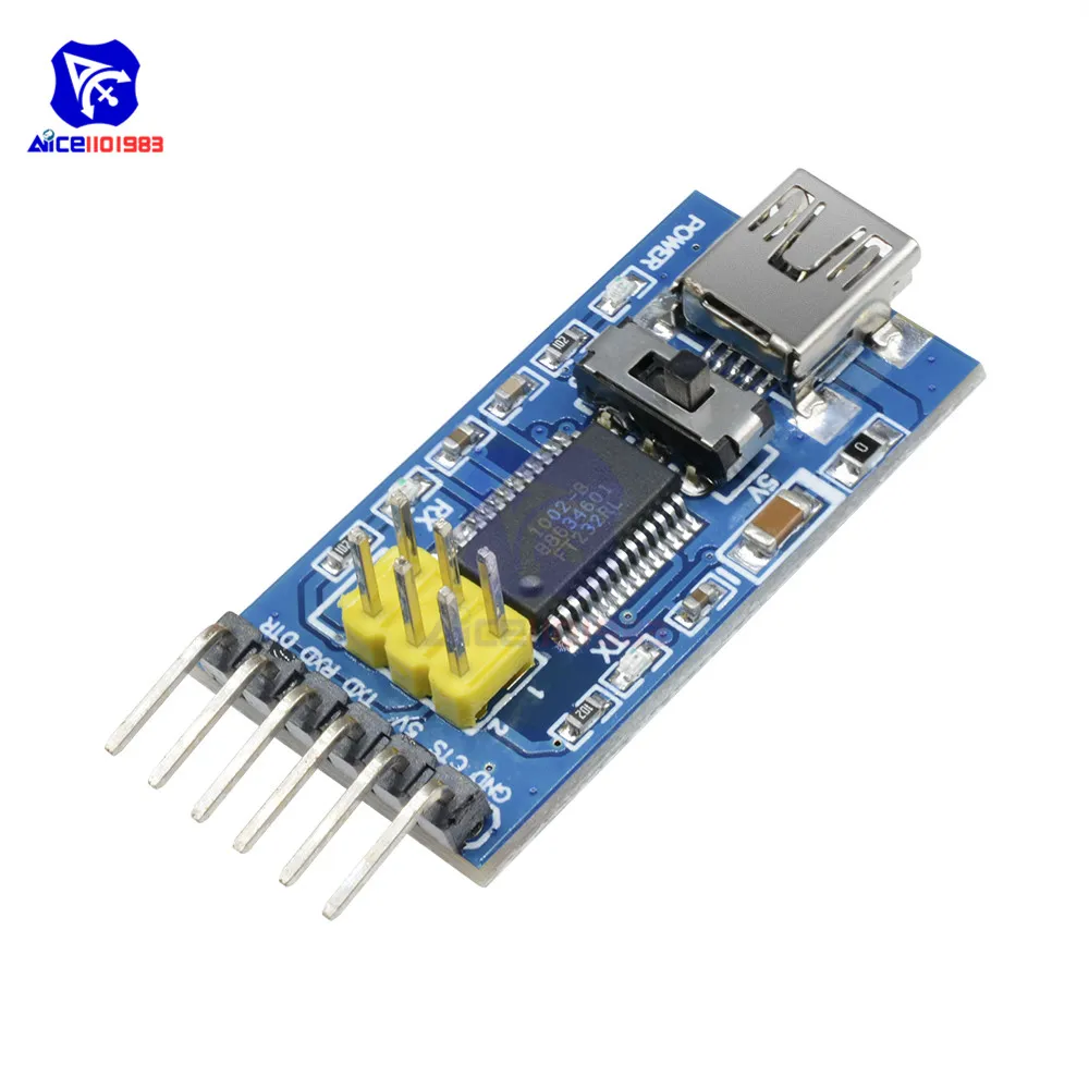 Материнская плата diymore FTDI FT232RL FT232 USB в TTL последовательный адаптер