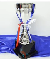 high class metal trophy silver trophy womens taekwondo competition award trophy wholesale factory direct selling