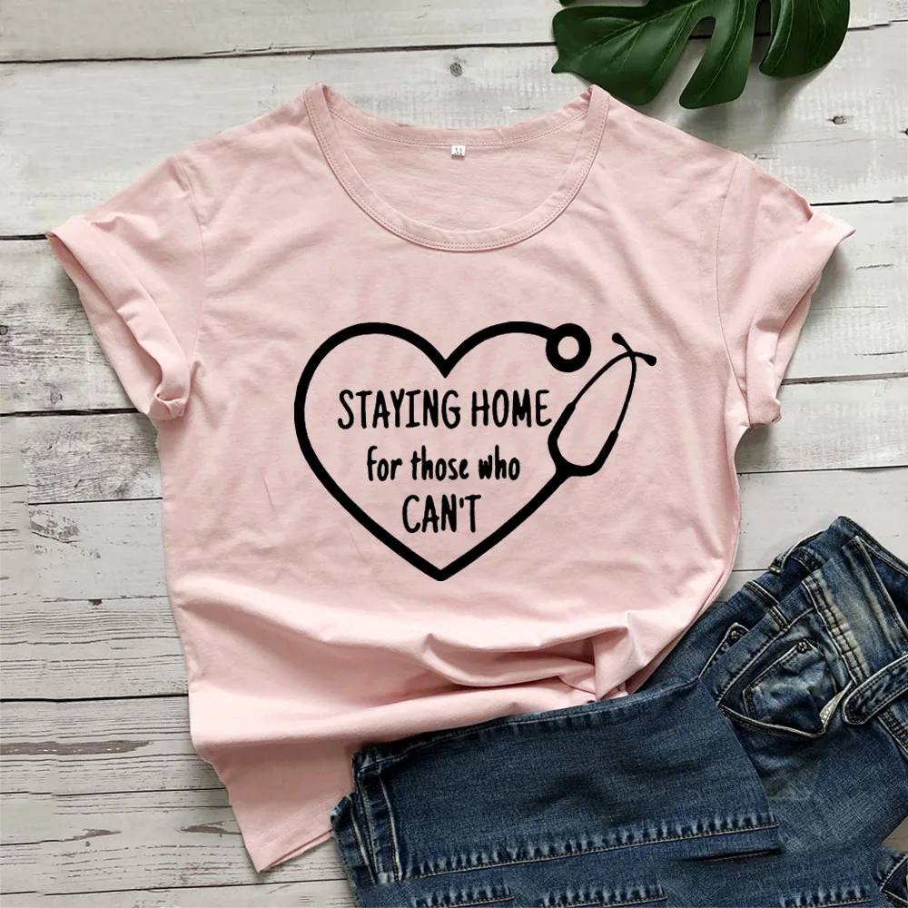 

Staying Home Harajuku Funny T Shirt Women Short Sleeve Cotton Tshirt Women Black Chemise Femme Casual Camiseta Mujer Top