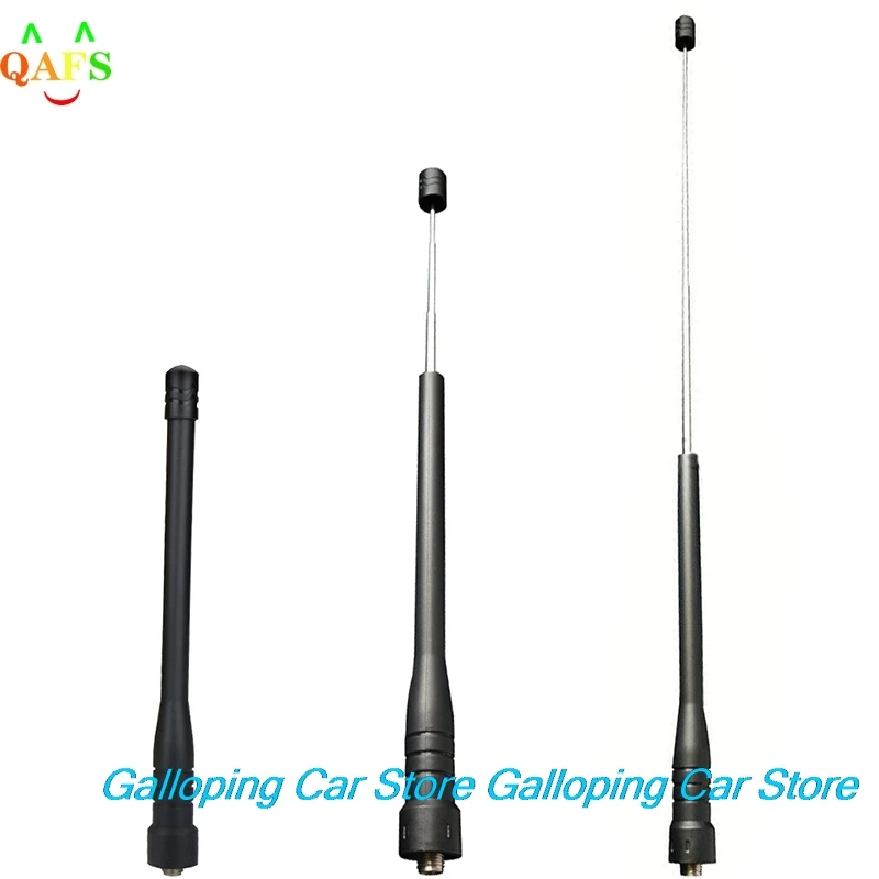 Универсальная гибкая двухдиапазонная антенна SMA мама с телескопическим стержнем