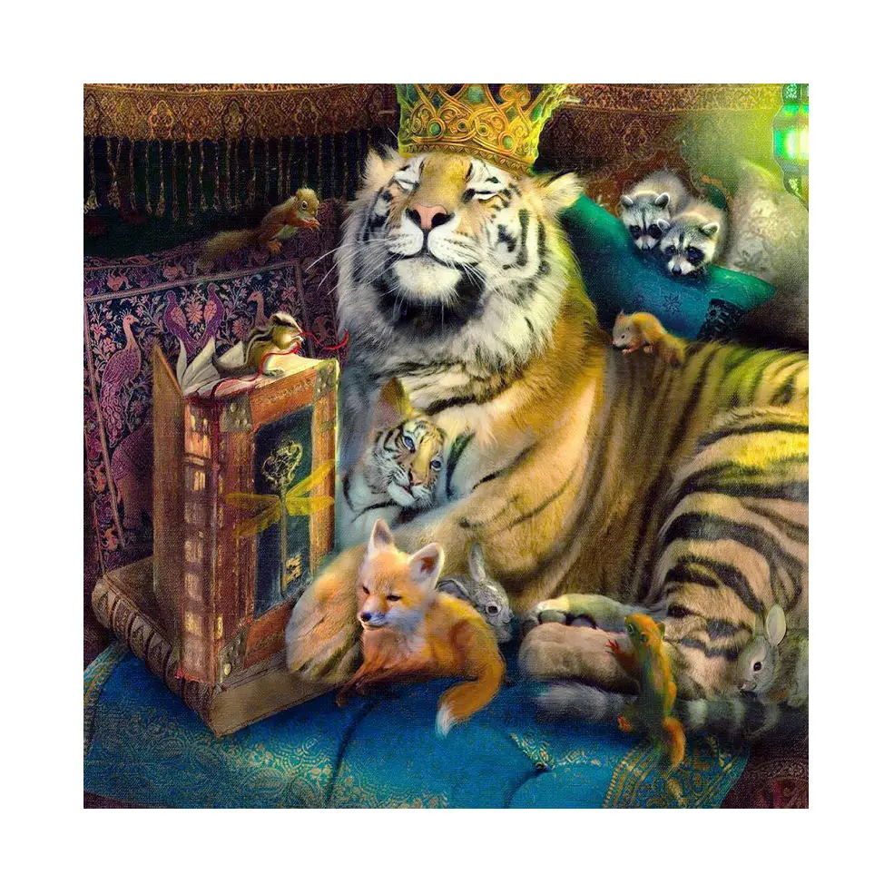 

Алмазная живопись «сделай сам», вышивка крестиком, тигр, алмазная вышивка, животные, узор 5D, квадратные стразы, мозаика, вышивка