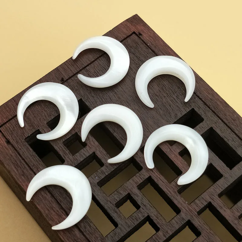 5 звёзд окрашенная подвеска в виде пресноводной ракушки 12 мм кулон Луны