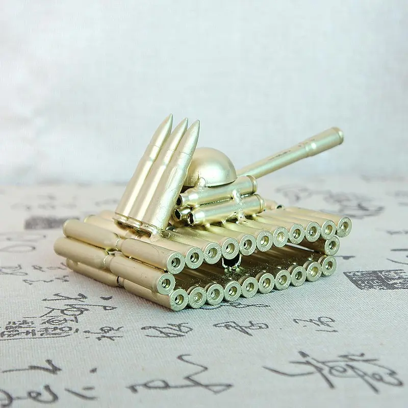 Оптовая продажа рекламный стол Декор Танк из пуль Миниатюрная модель