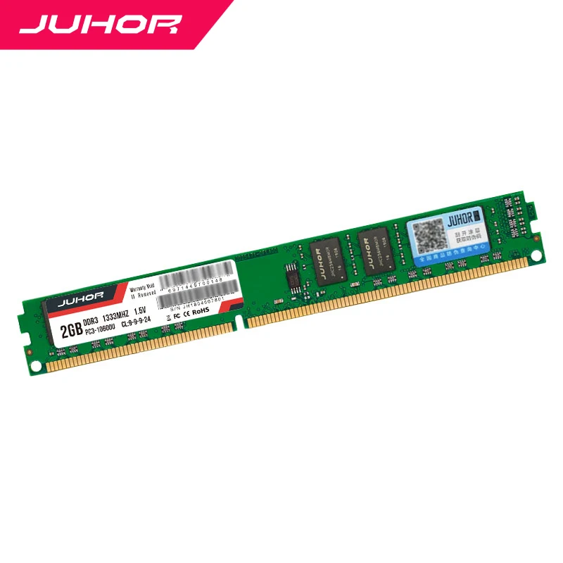 Оперативная память Juhor DDR3 2 Гб 1333 МГц настольная память 240pin 1,5 в 2 ГБ 8 ГБ 4 ГБ DIMM PC3 10600 CL9