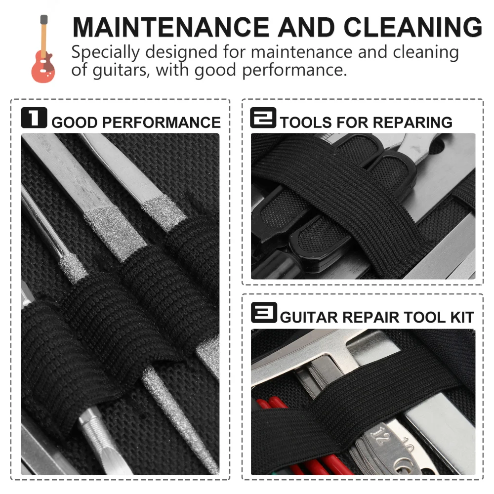 

1 Set Guitar Cleaning Tools Guitar Maintenance Tools Guitar Accessories