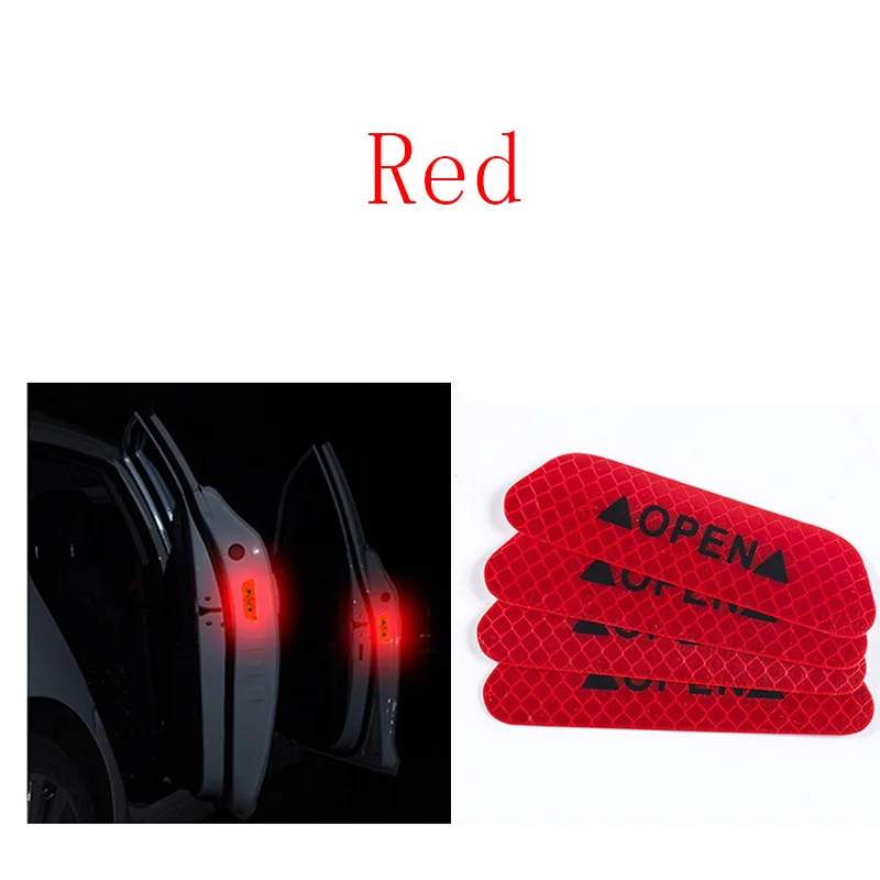 4 шт./компл. наклейки на двери автомобиля предупреждаПредупреждение знаки