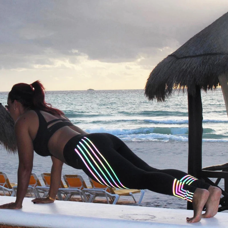 Новинка модные женские леггинсы с лазерной талией для фитнеса леггинсы|leggings women