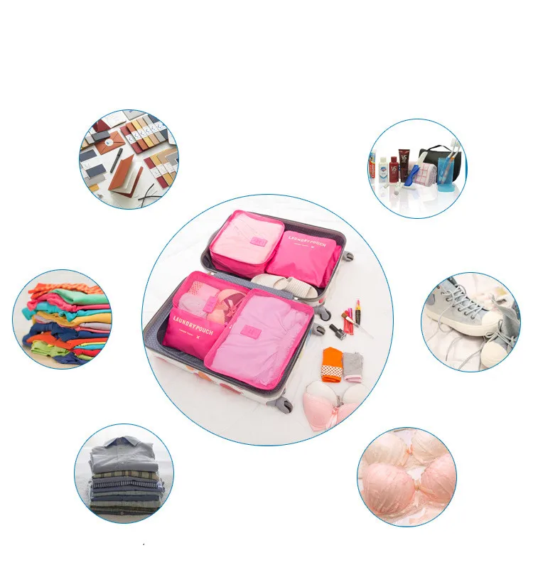 Новейшая многофункциональная сумка для хранения 6 в 1 Cube Li вакуумные пакеты для одежды сумка для хранения дорожная сумка для глаз Упаковка женская косметичка