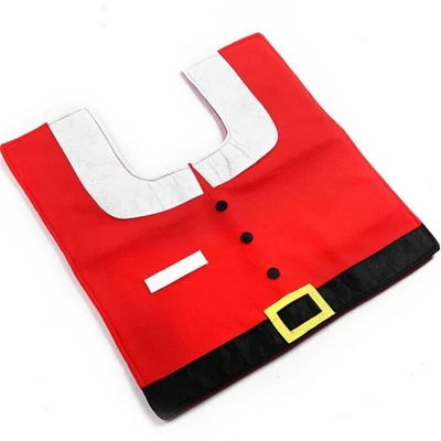 

closestool Bathroom Toilet Seat Carpet Merry Christmas Happy New Year Santa Claus Best Christmas Decorations Gift