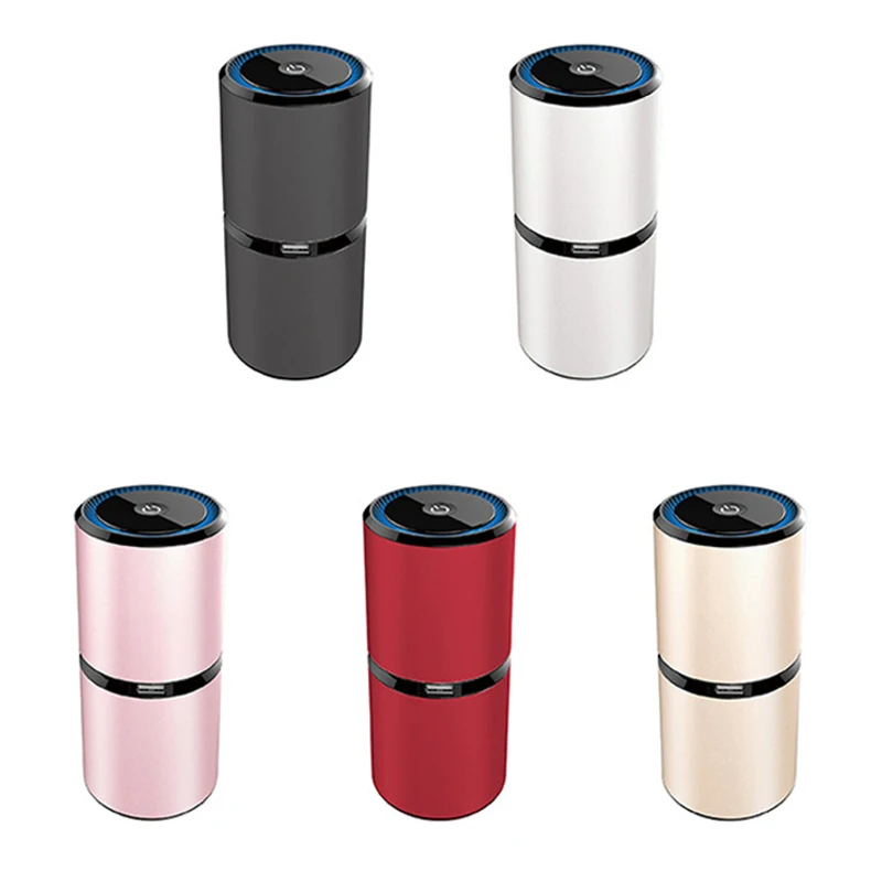 Автомобильный очиститель воздуха мини портативный с отрицательными ионами