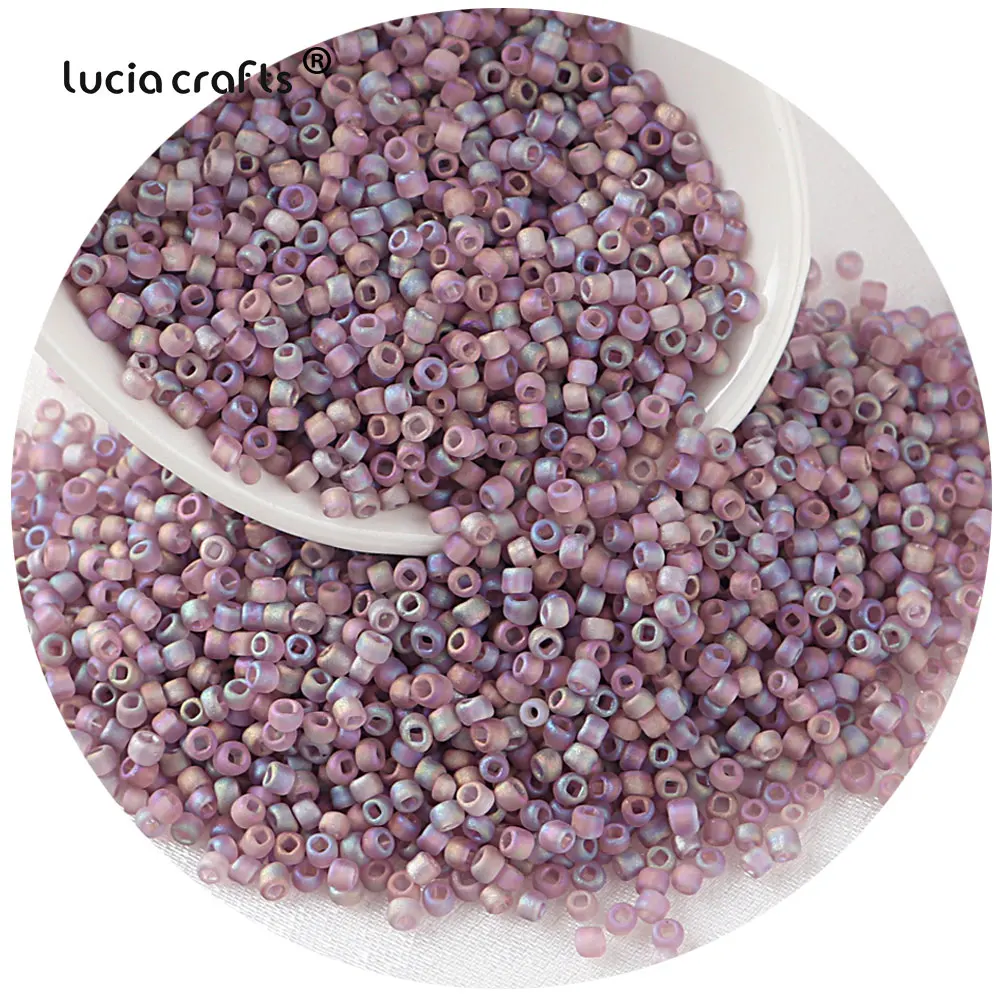 

2mm 20g Seedbeads Japan Imported Matte Colors Round Glass Beads For DIY Jewelry Making Handmade Craft B03