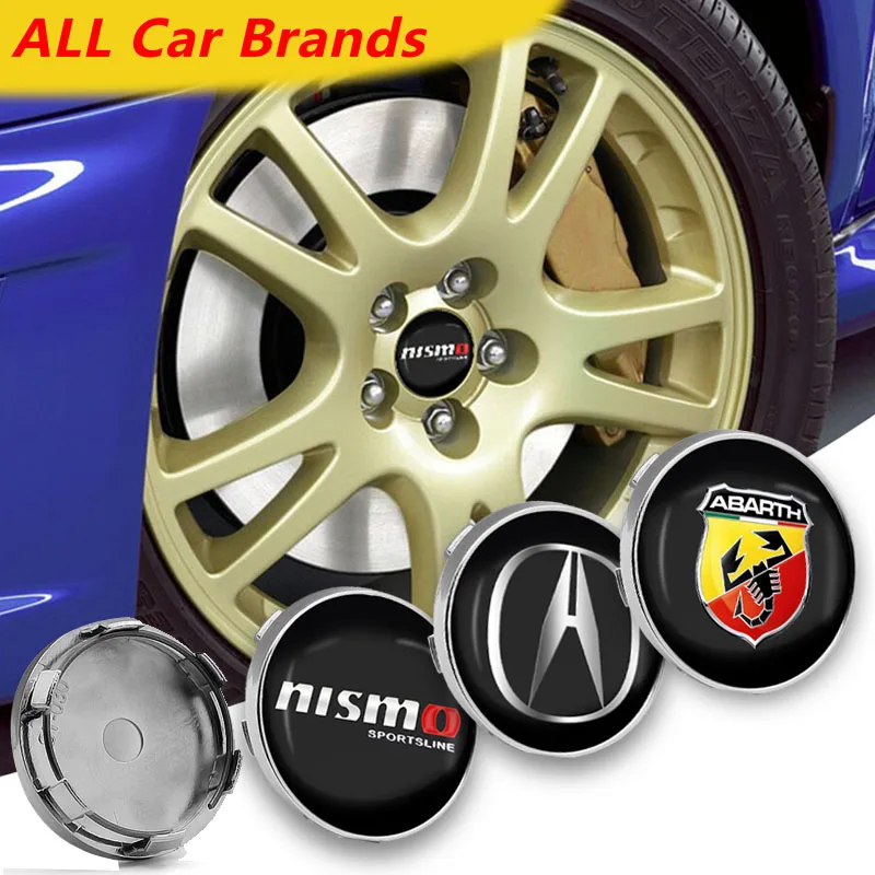 

4pcs Car Wheel Center Hub Gear Caps Auto Goods For Renaults Koleos Clio Laguna 2 Megane 2 3 Duster Logan Captur Car Accessories