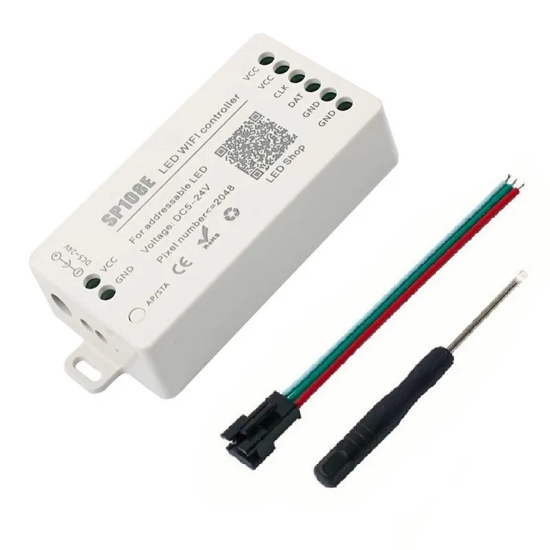 WS2811 WS2812B SP108E Светодиодные ленты WI FI Управление WS2813 WS2815 SK6812 и т. д. светодиодный