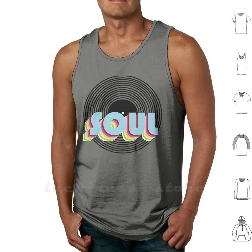 Soul Record Tank Tops Vest Sleeveless Soul Music Soul Sam Cooke Levert Marvin Hayes Stevie Anita Baker Music R B Funk