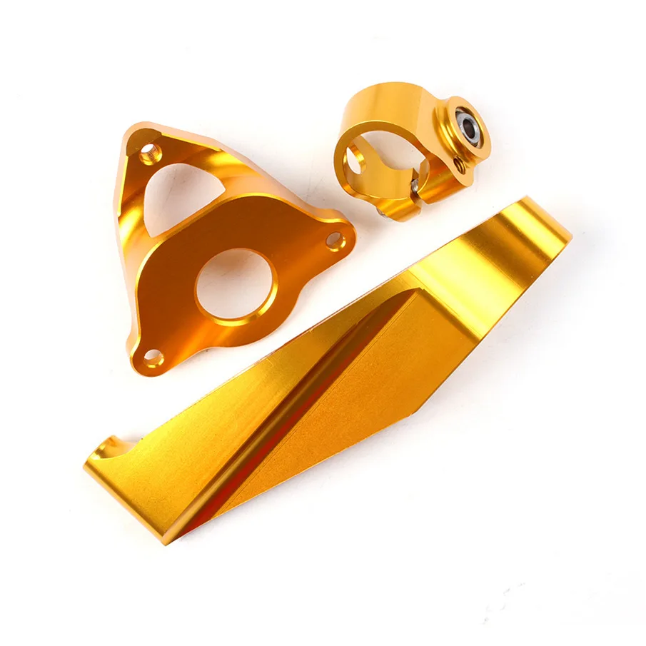 

CNC Steering Damper Stabilizer Bracket Mount Kit For Honda CBR600RR F5 2007-2016 08 09 10 11 12 13 14 15