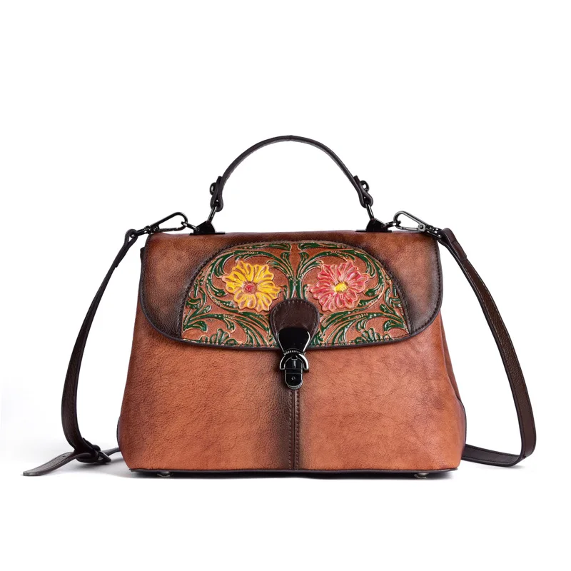 

Сто стильная женская сумка cowkin с рюшами в стиле ретро ручной работы цветная сумка ручной работы с наклоном через голову кожаная сумка